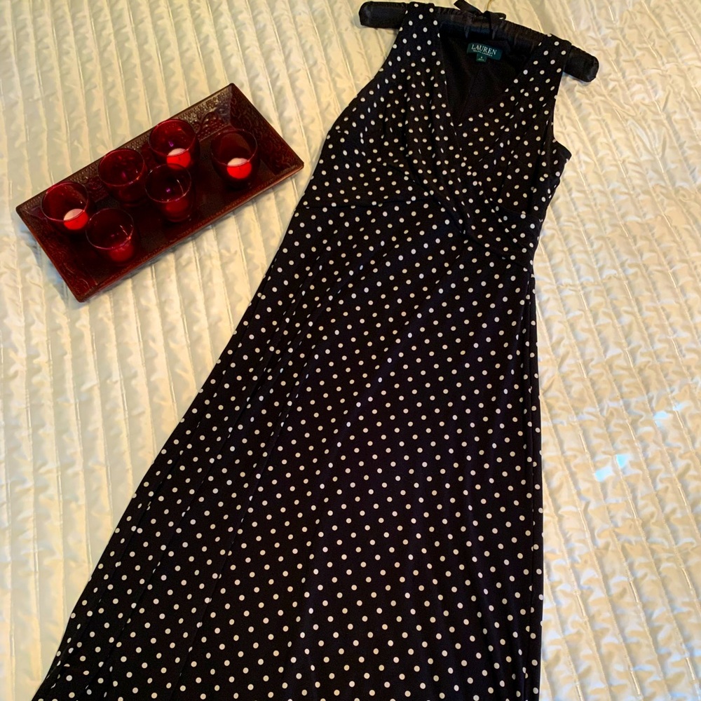 Lauren Ralph Lauren midi dress size 6.